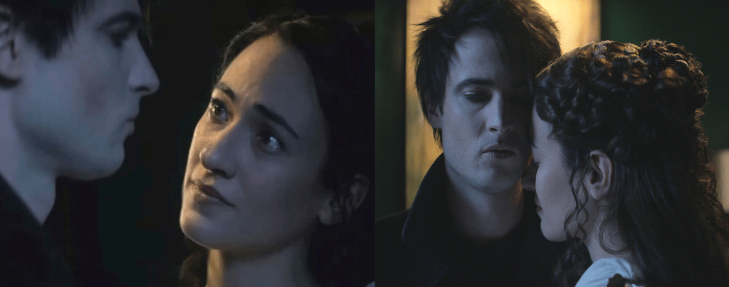 The sandman tv series Morpheus and Calliope